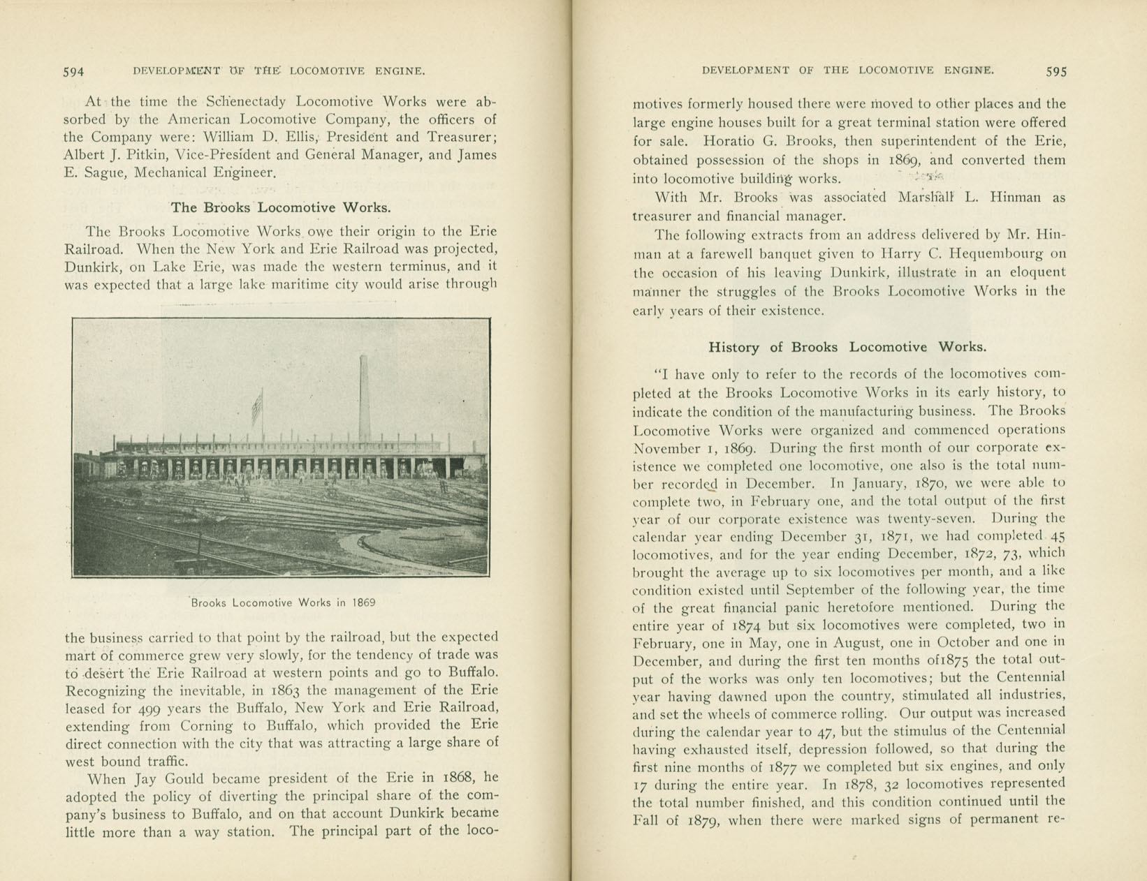 Development of the Locomotive Engine