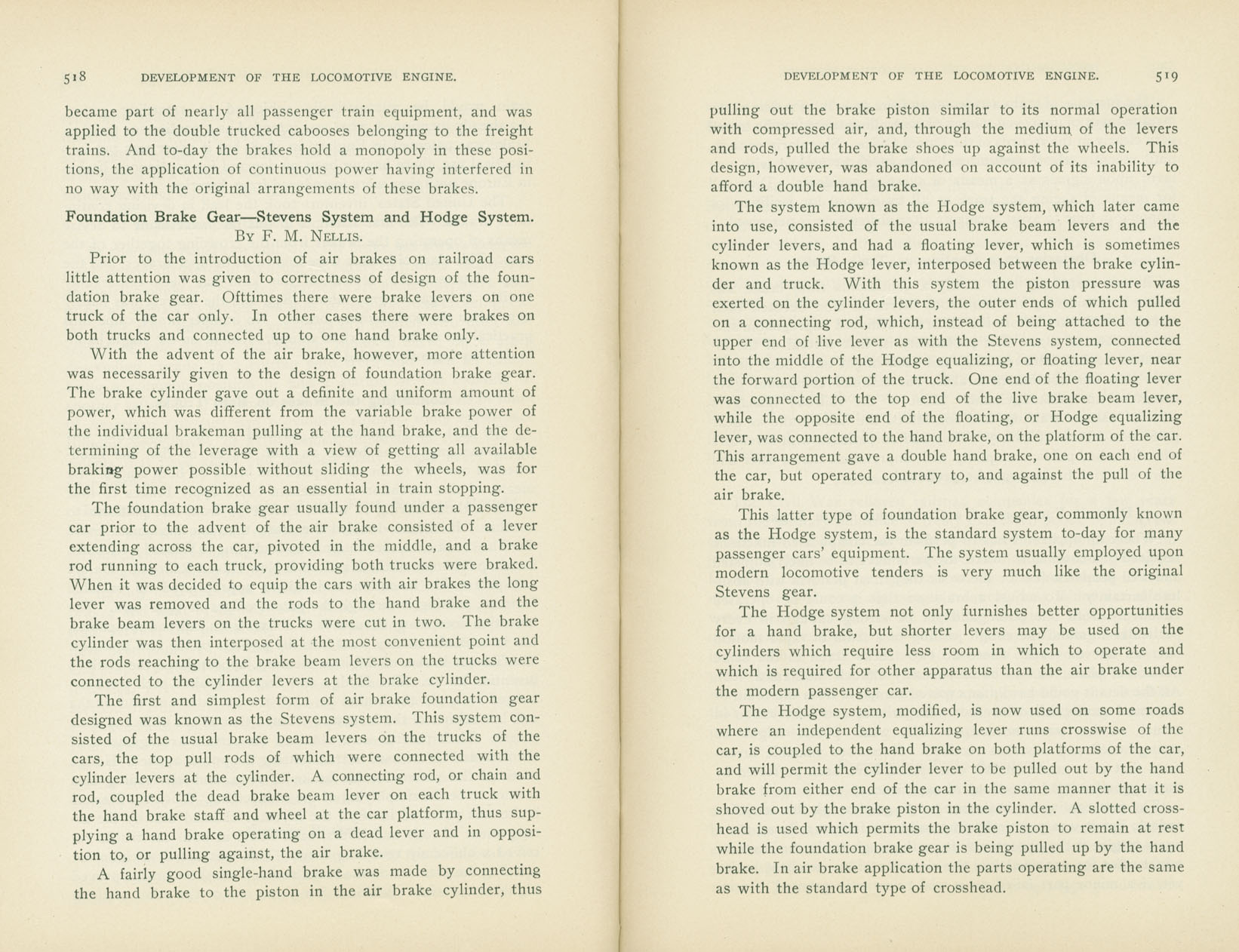 Development of the Locomotive Engine