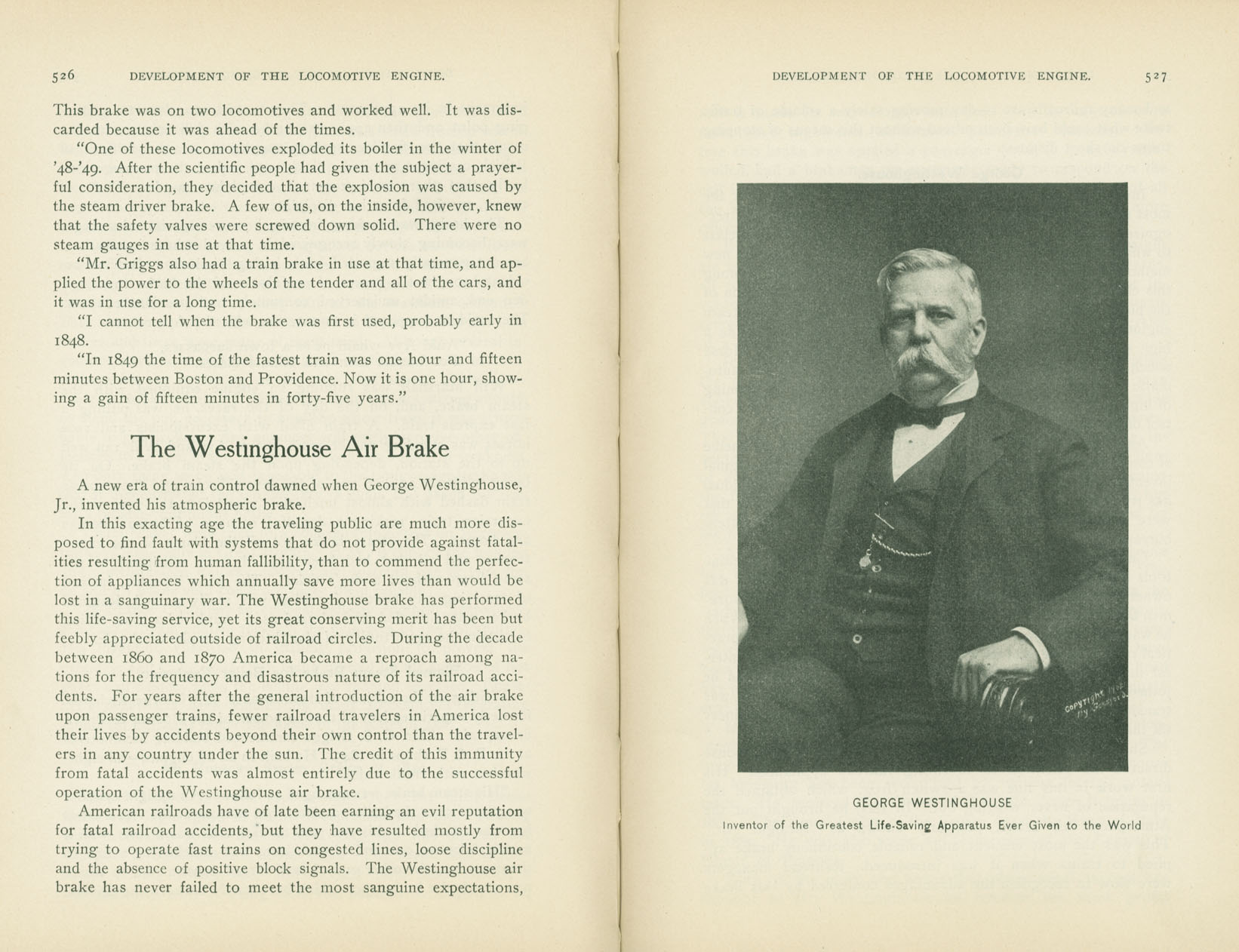 Development of the Locomotive Engine