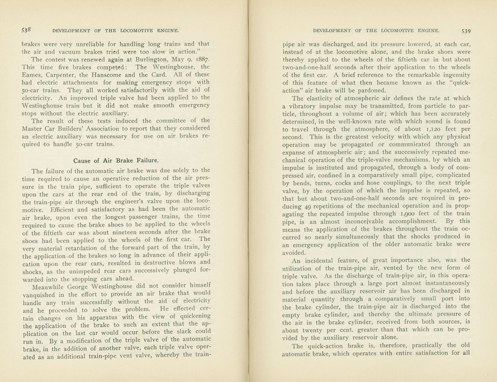 Development of the Locomotive Engine