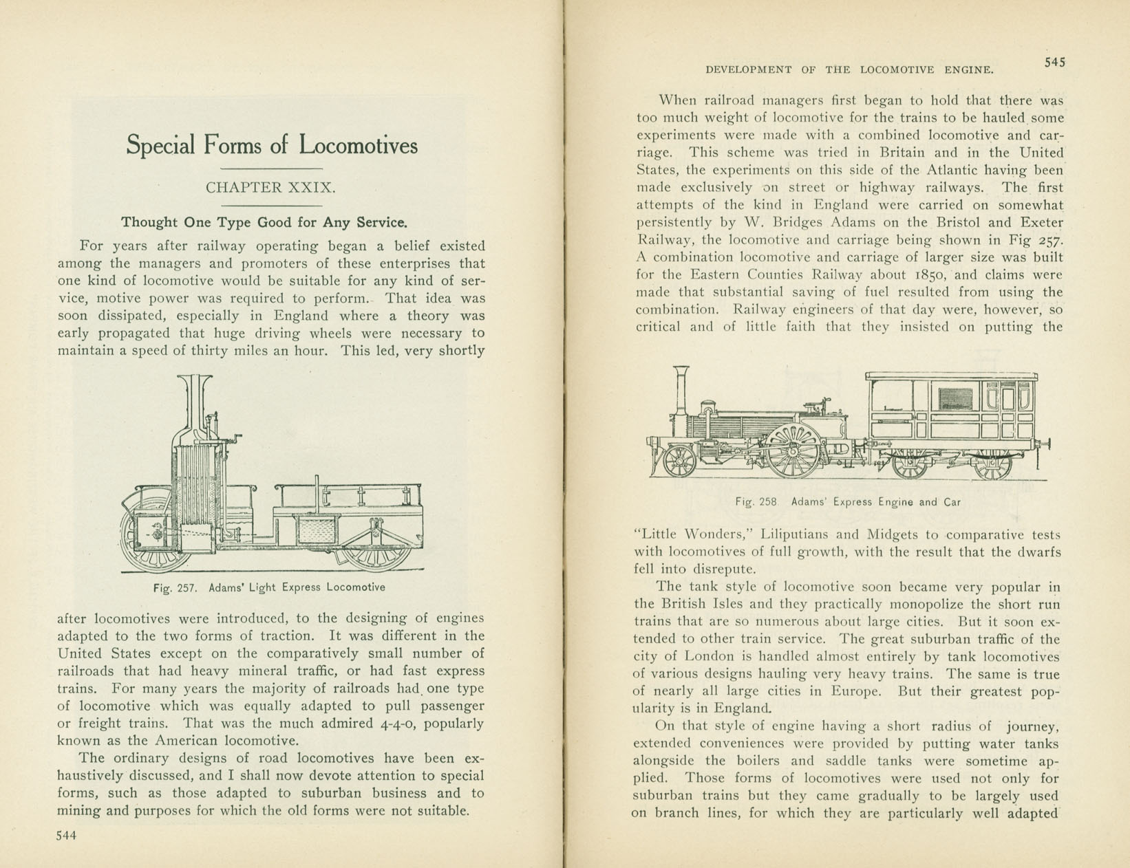 Development of the Locomotive Engine