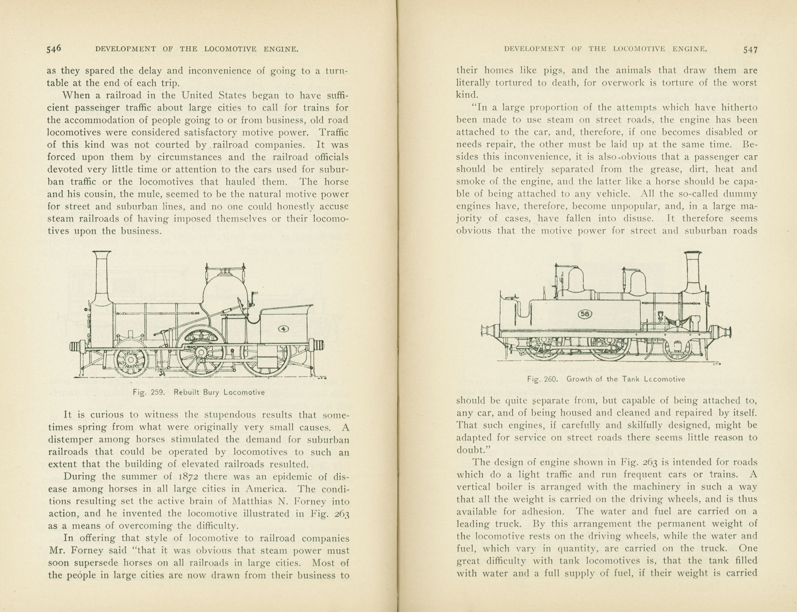 Development of the Locomotive Engine