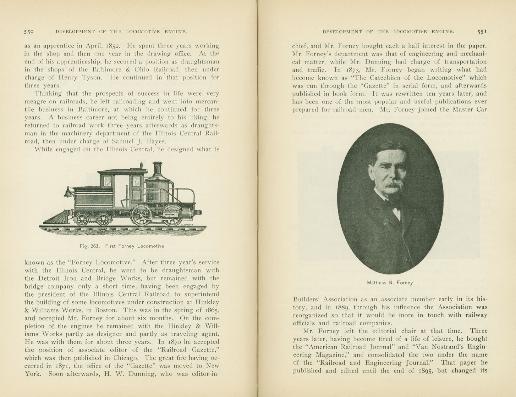 Development of the Locomotive Engine