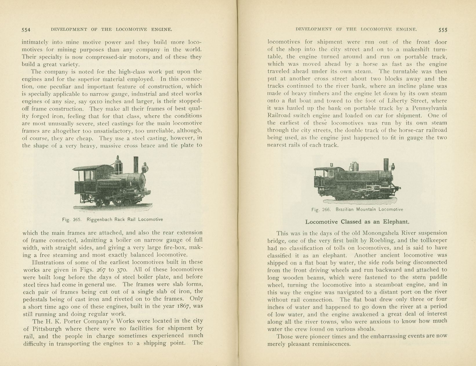 Development of the Locomotive Engine