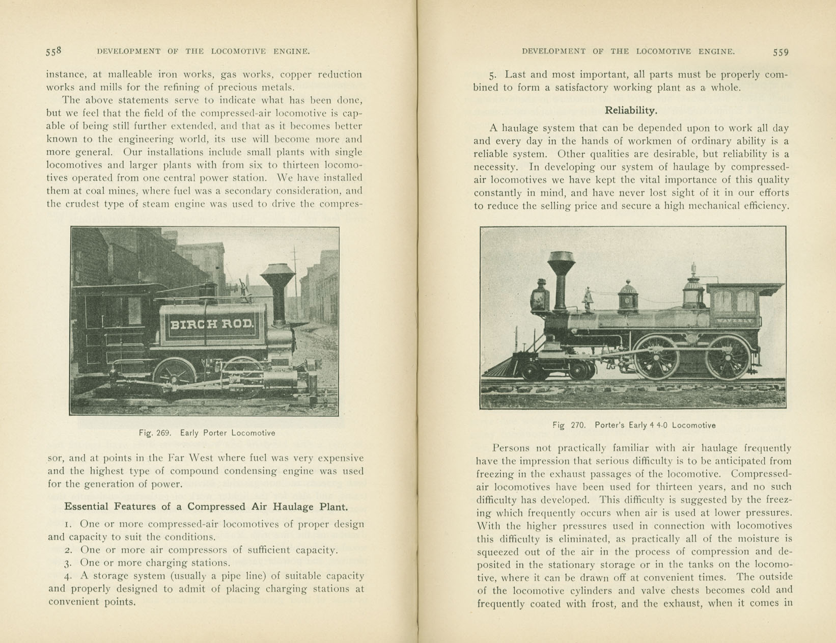Development of the Locomotive Engine