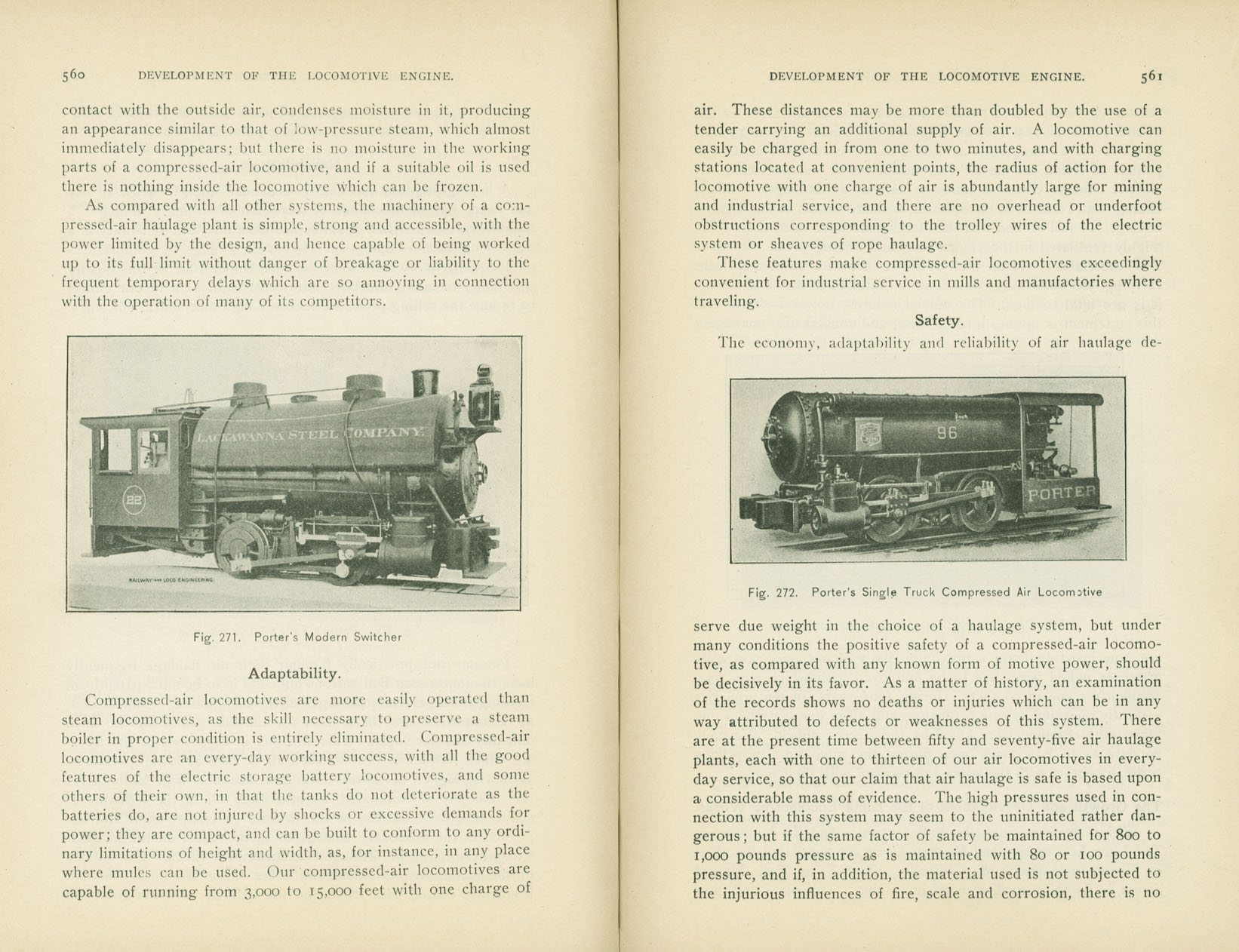 Development of the Locomotive Engine