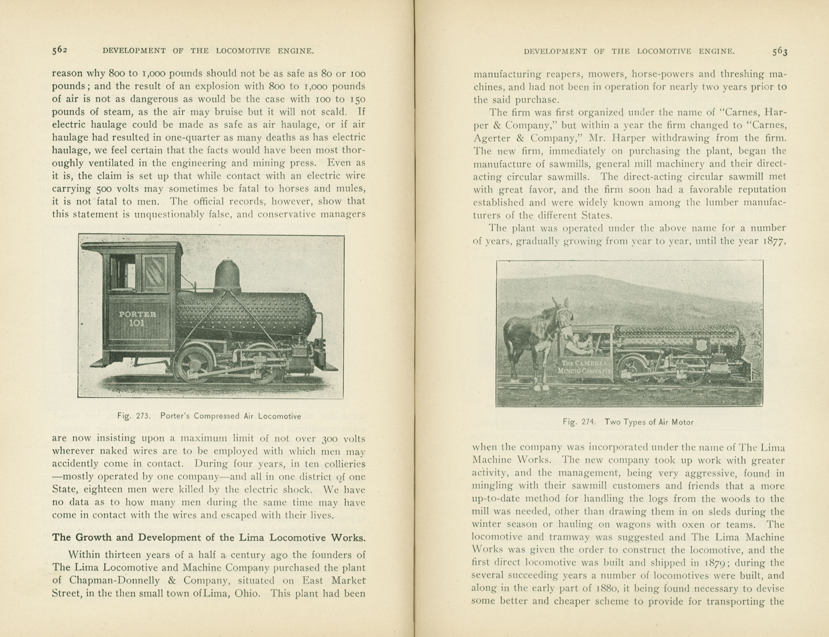 Development of the Locomotive Engine