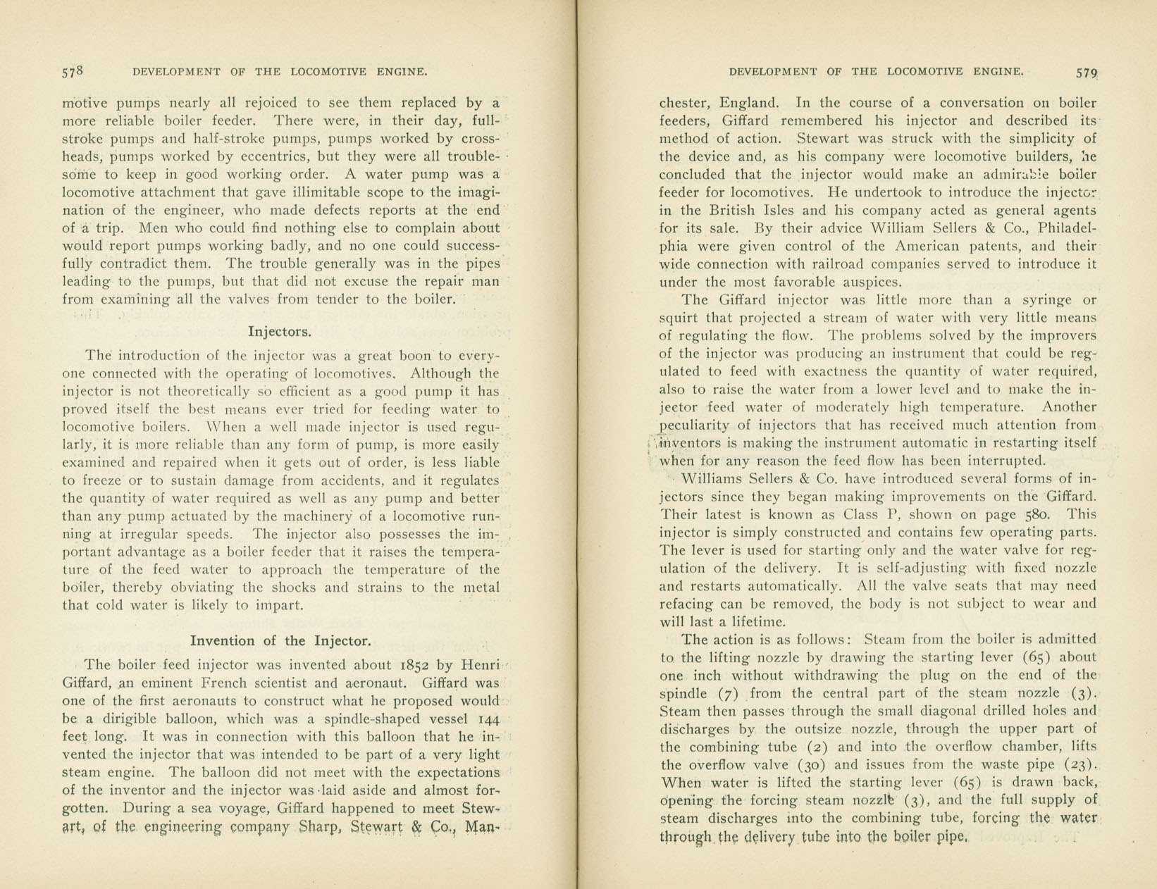 Development of the Locomotive Engine