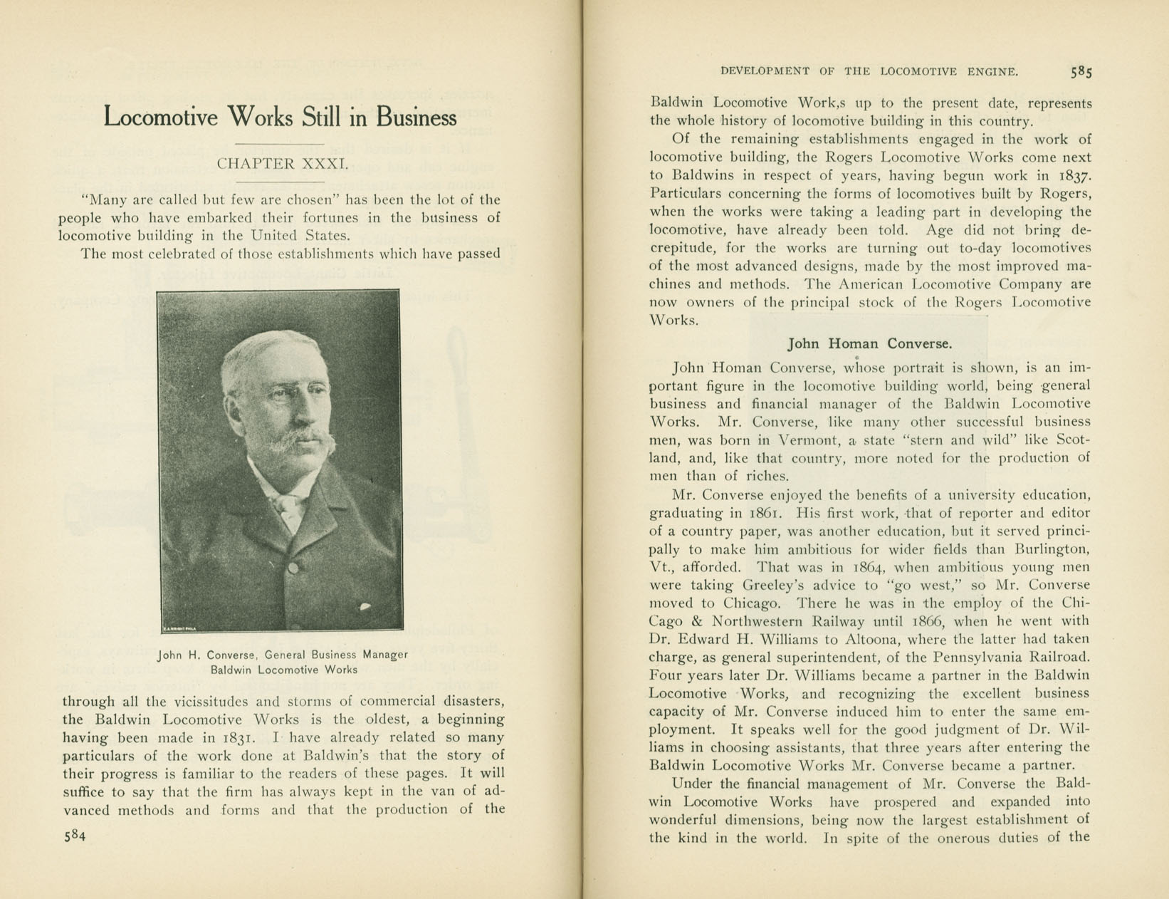 Development of the Locomotive Engine