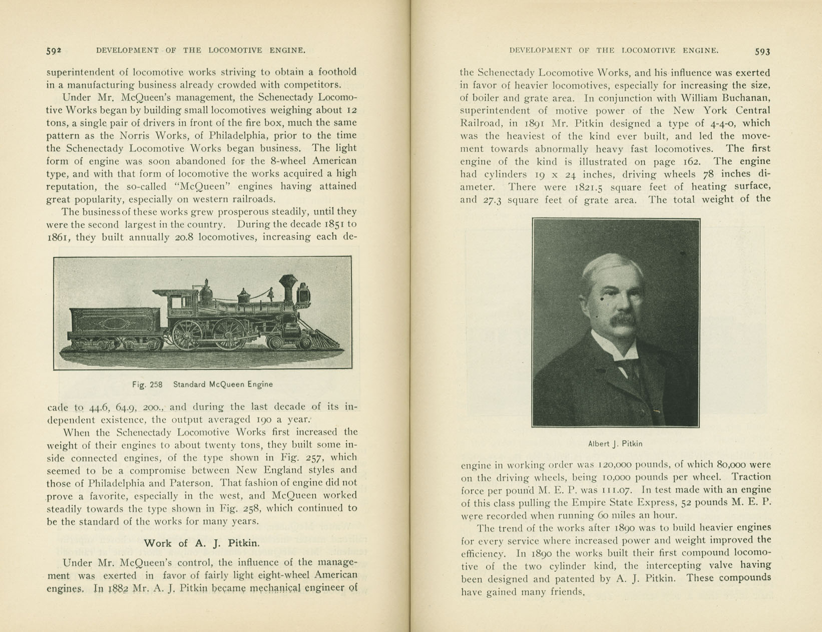 Development of the Locomotive Engine