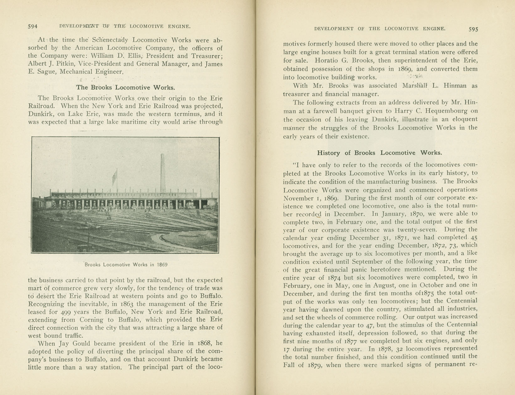 Development of the Locomotive Engine