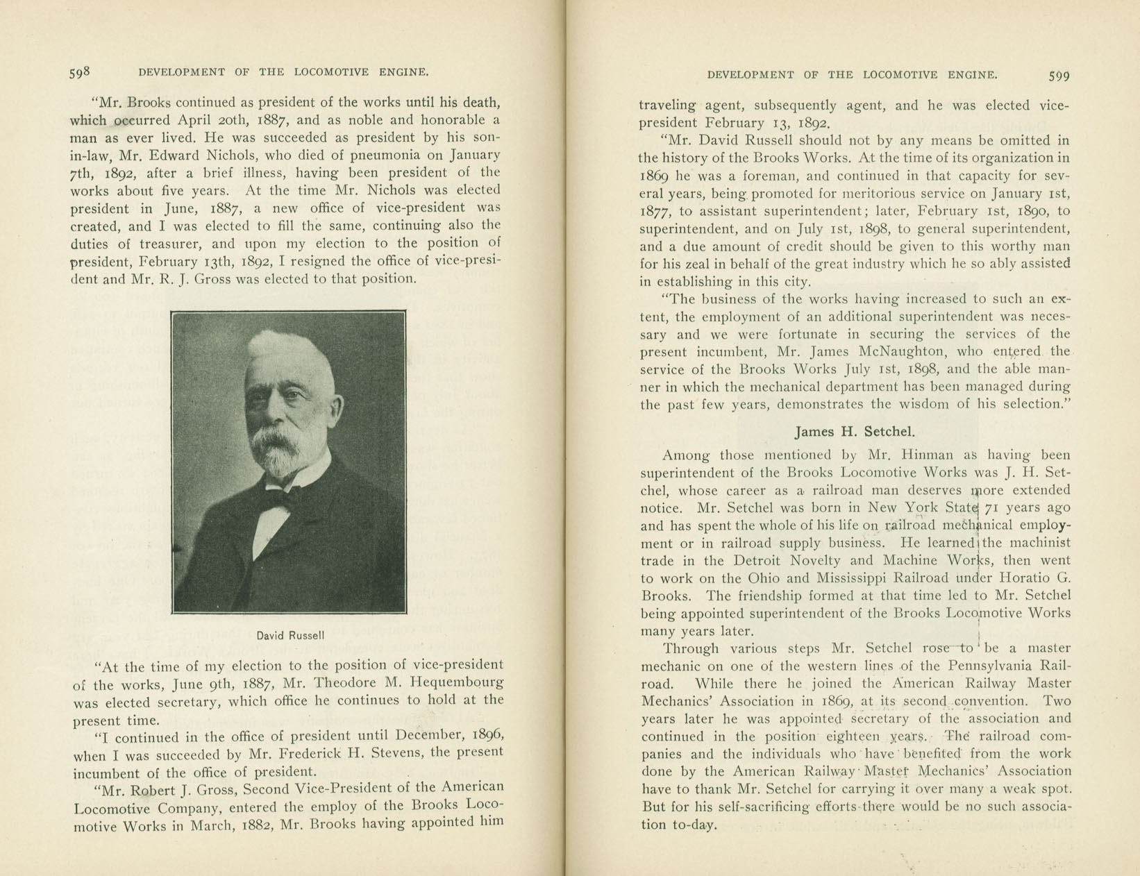 Development of the Locomotive Engine