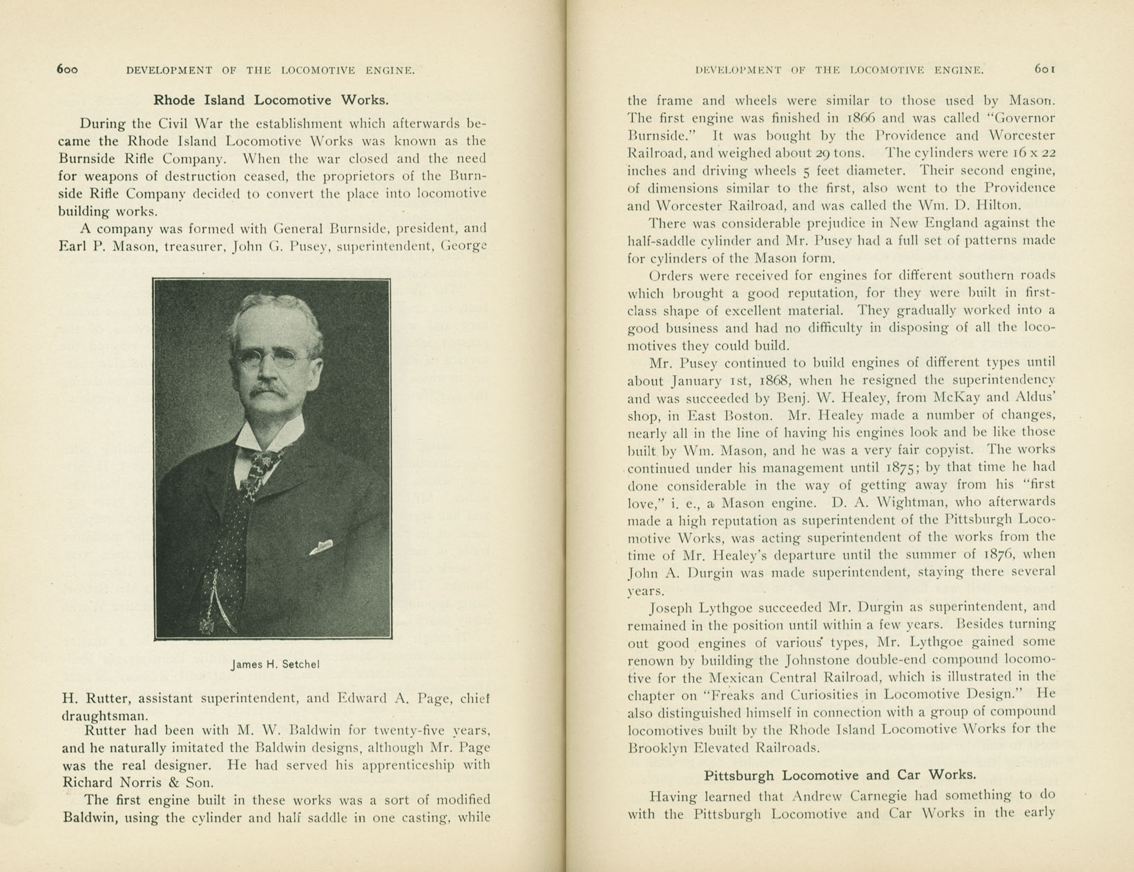 Development of the Locomotive Engine