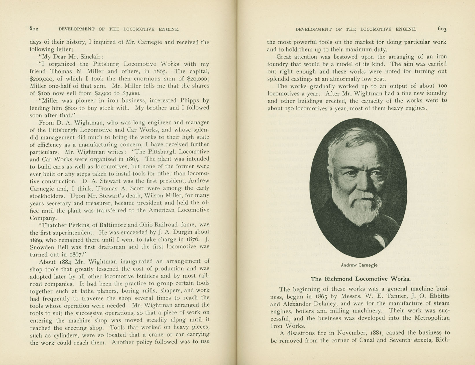 Development of the Locomotive Engine