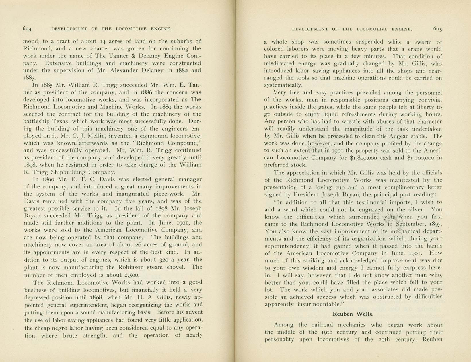 Development of the Locomotive Engine