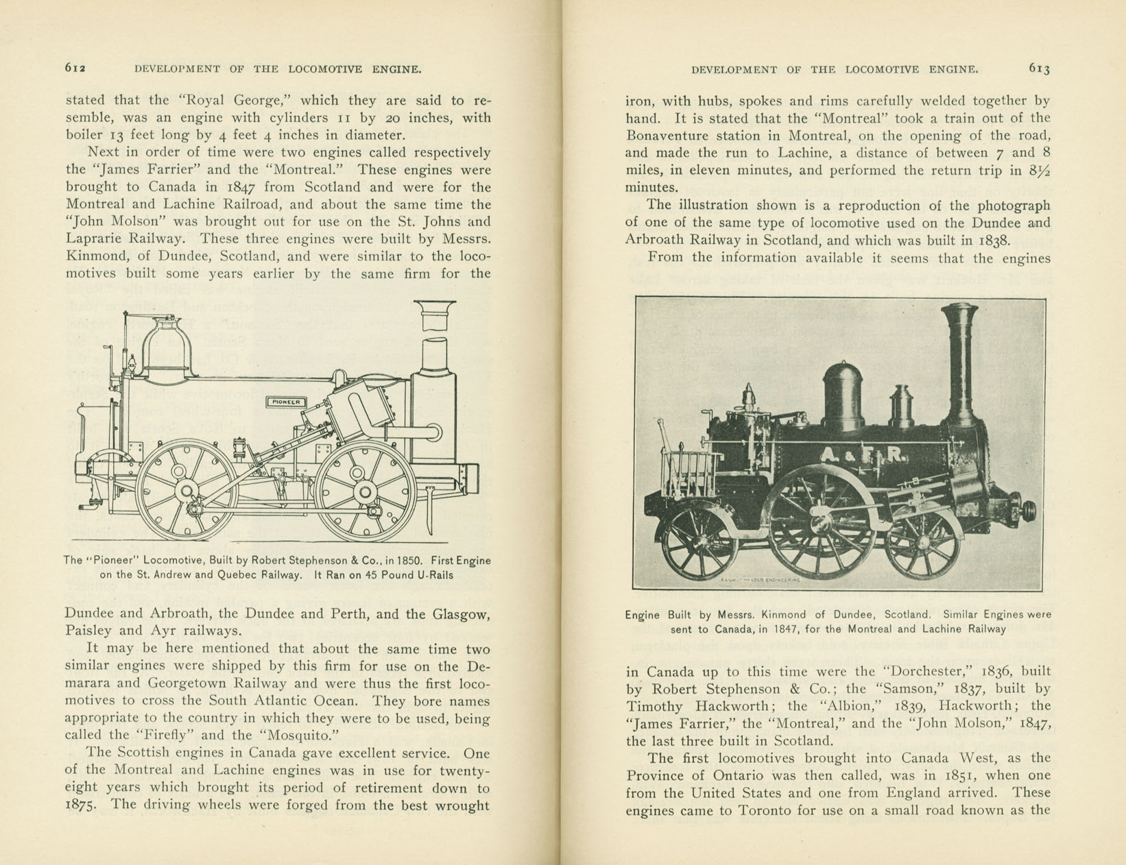 Development of the Locomotive Engine