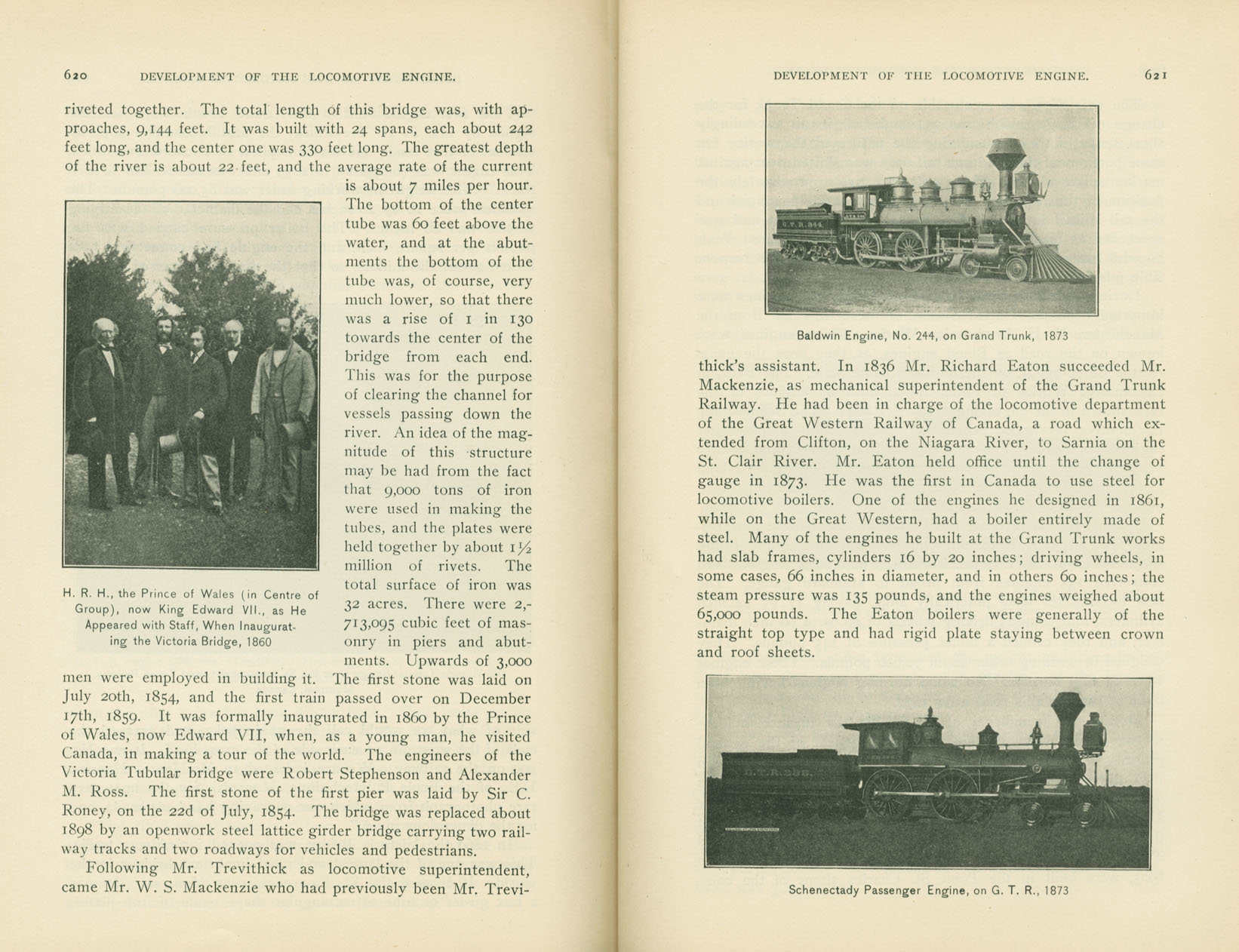 Development of the Locomotive Engine