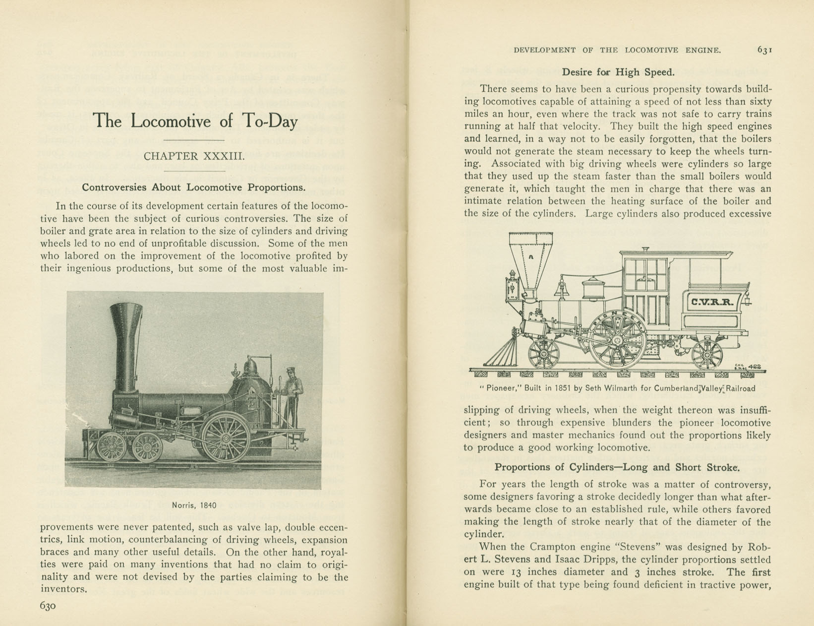 Development of the Locomotive Engine