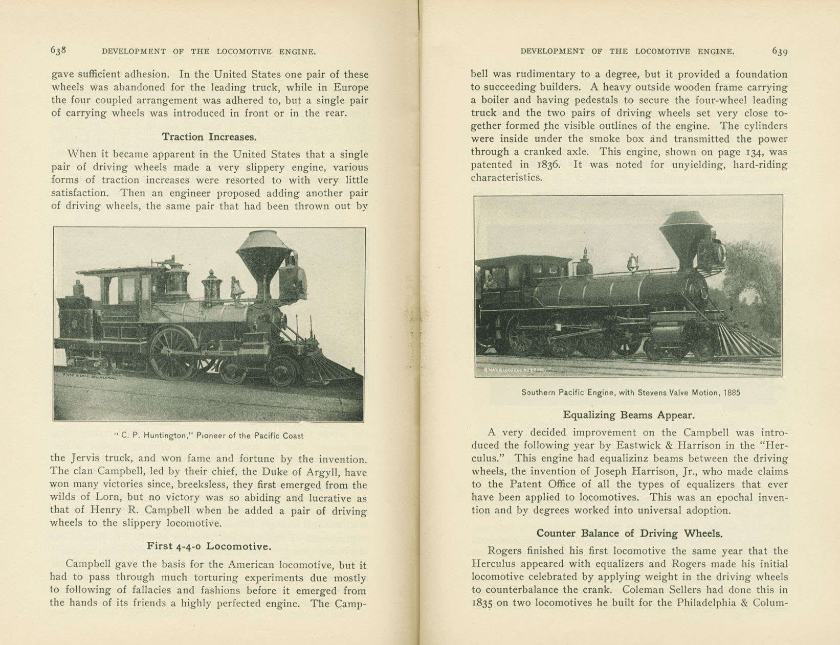 Development of the Locomotive Engine