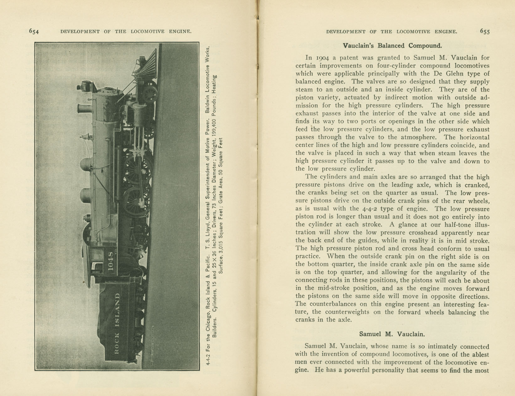 Development of the Locomotive Engine