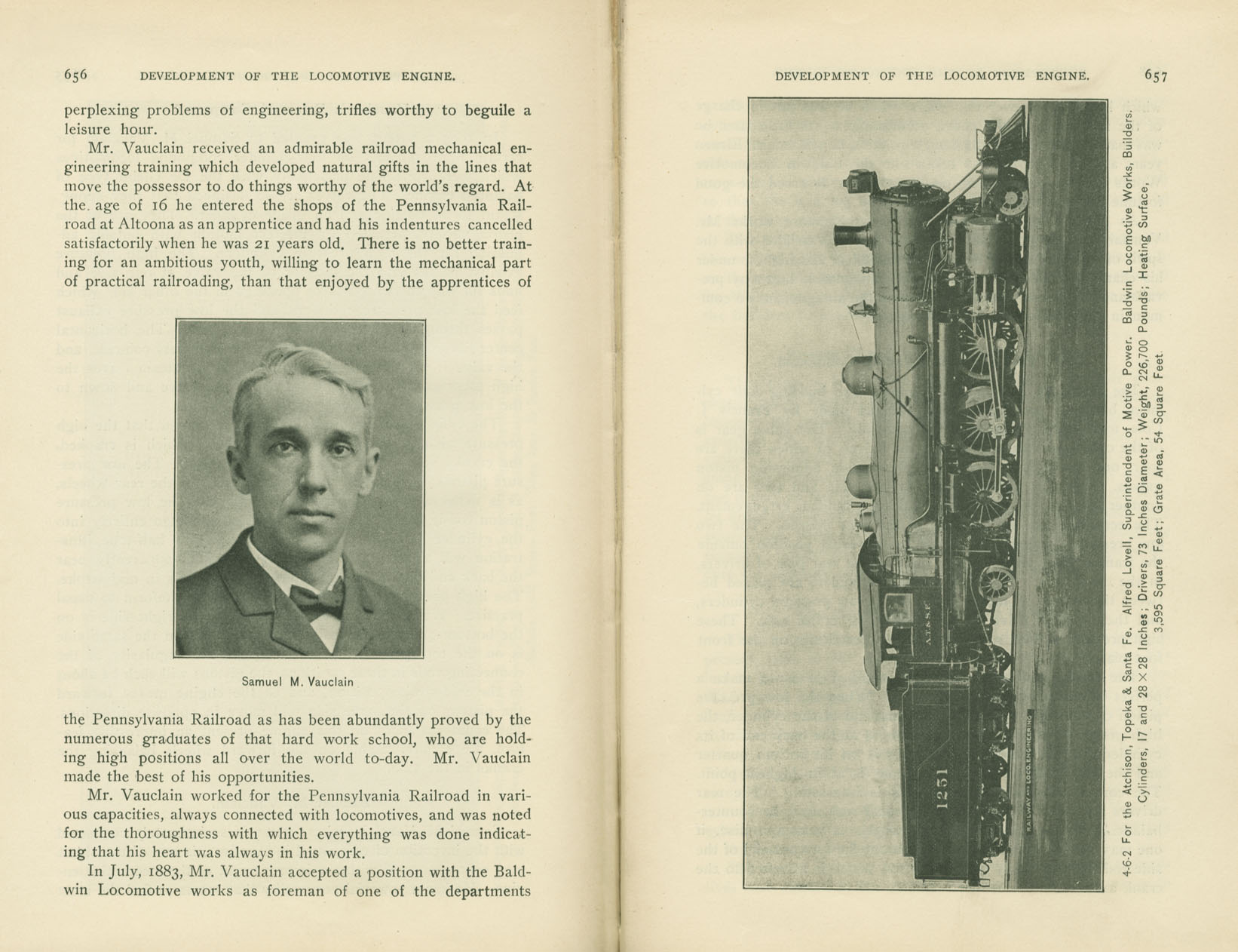Development of the Locomotive Engine