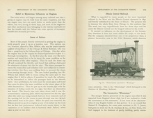 Development of the Locomotive Engine