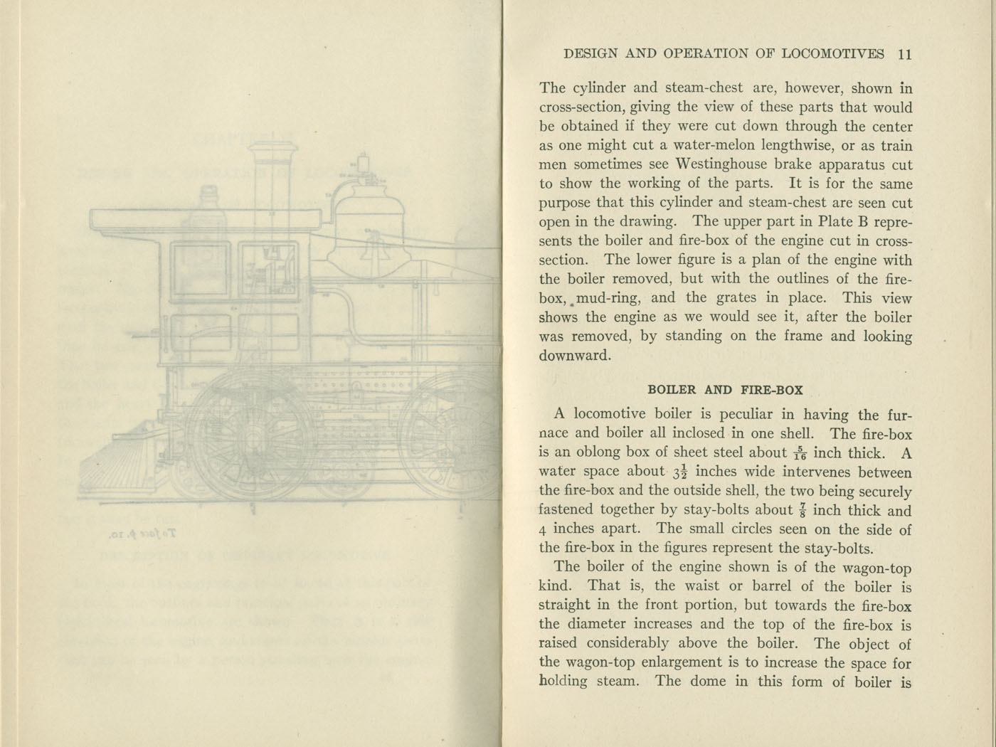 Locomotive Engine Running