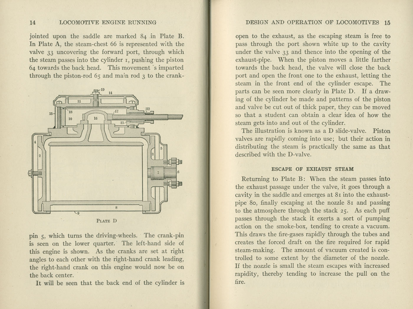 Locomotive Engine Running