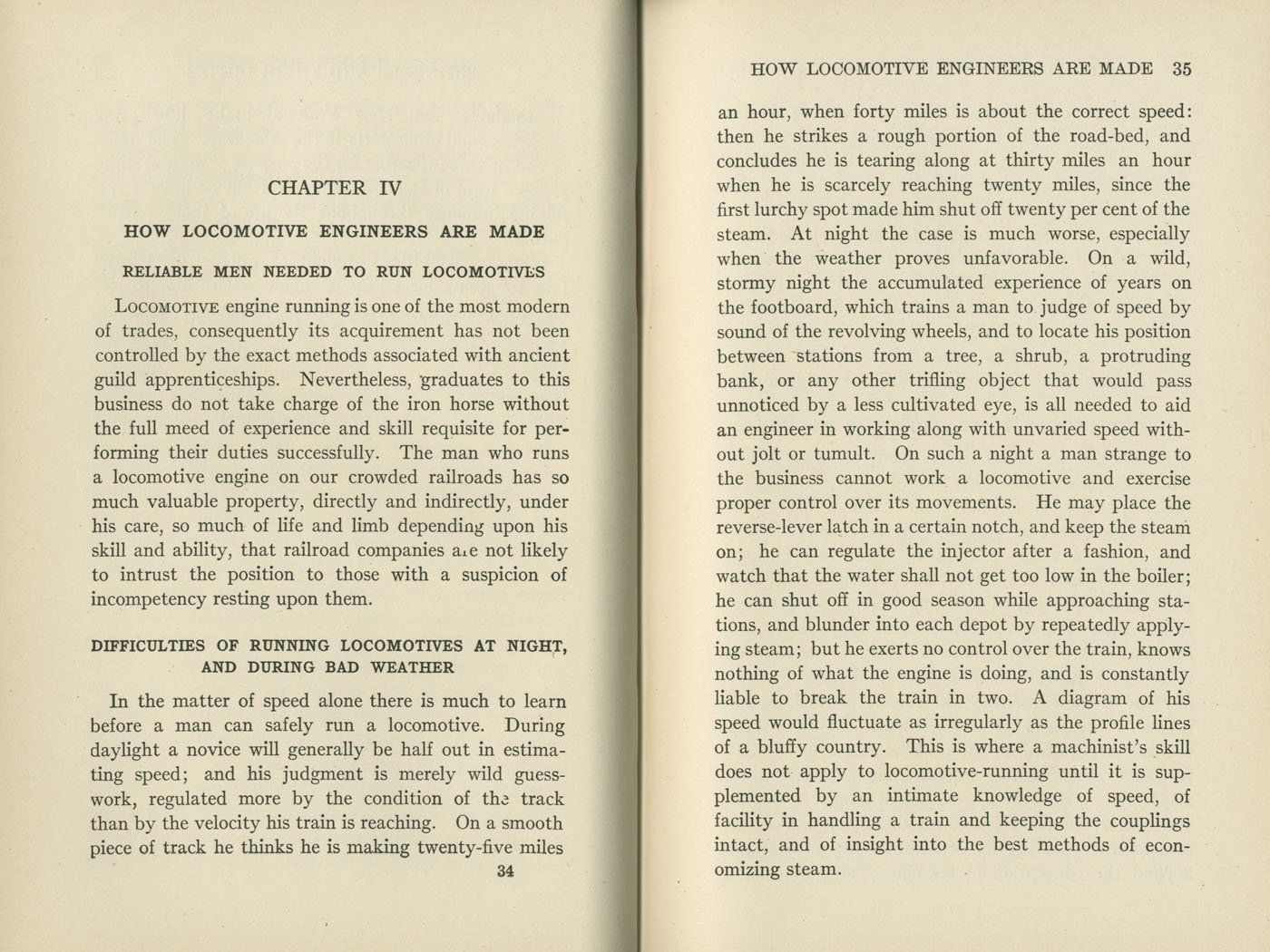 Locomotive Engine Running