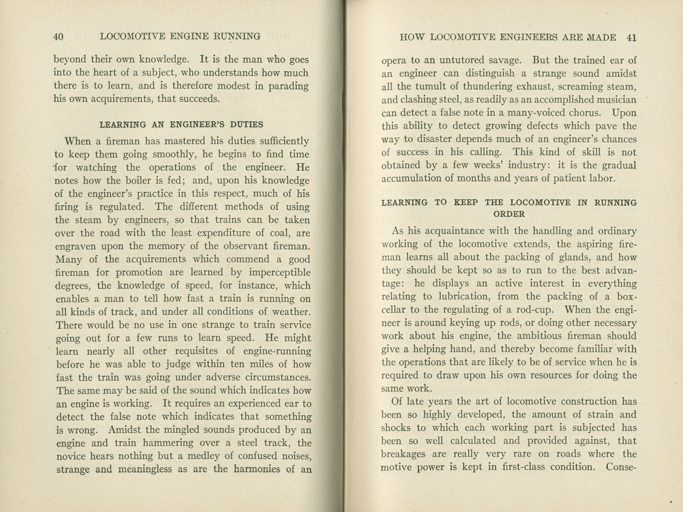 Locomotive Engine Running