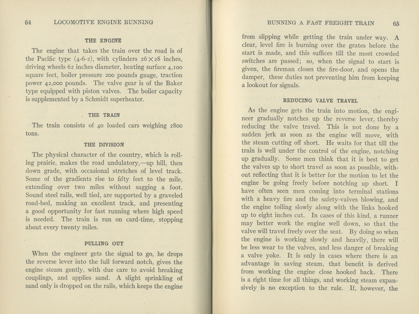 Locomotive Engine Running