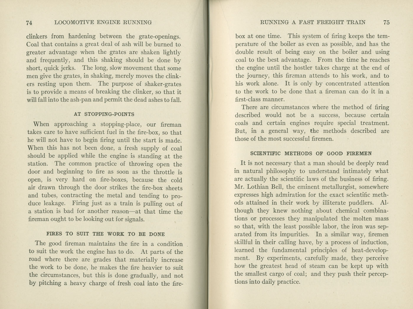 Locomotive Engine Running