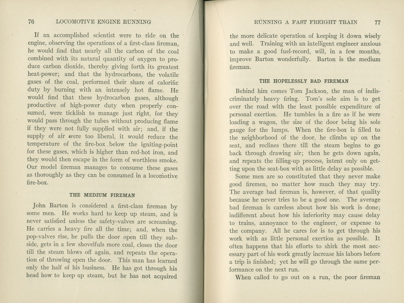 Locomotive Engine Running