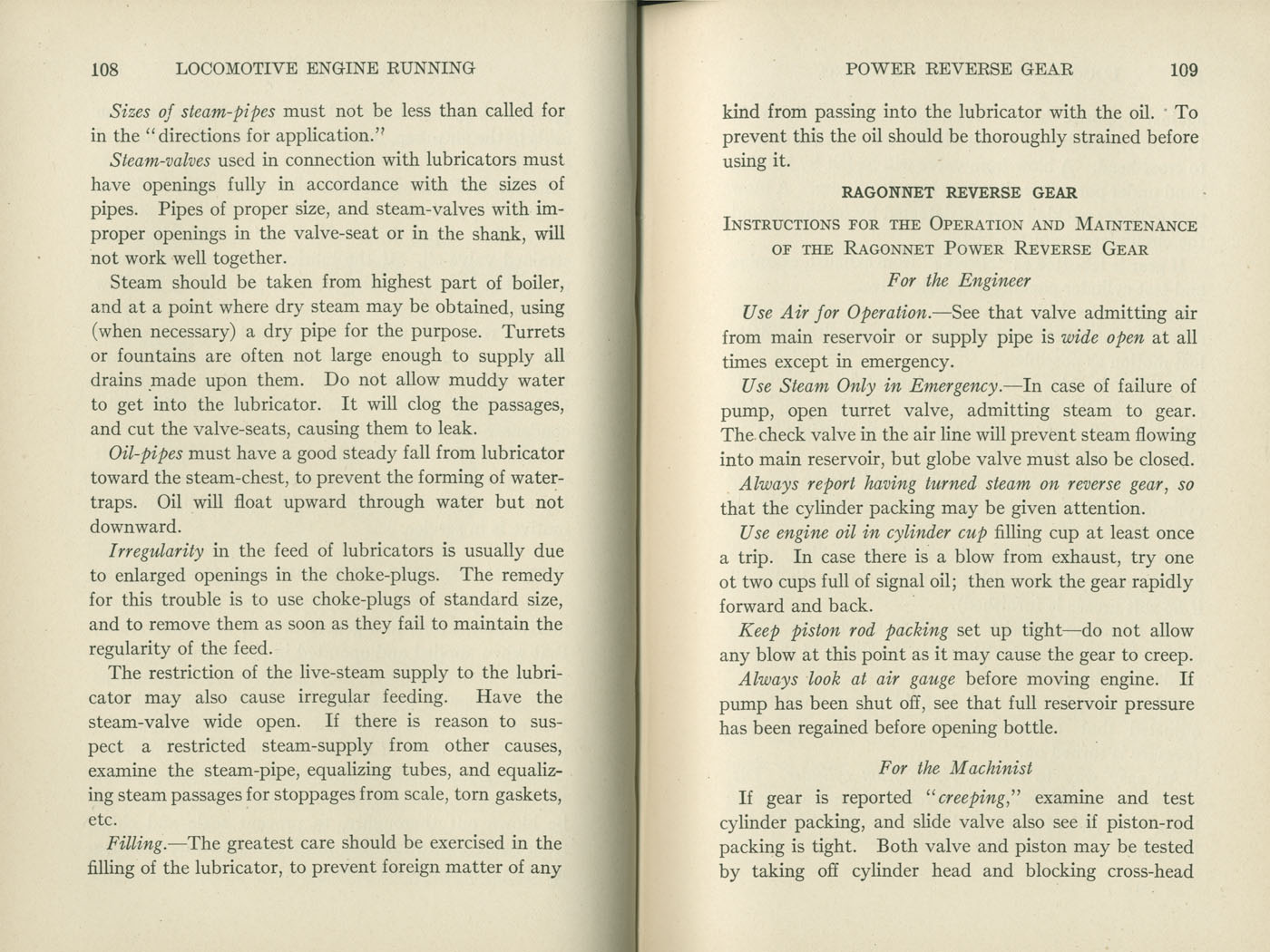 Locomotive Engine Running