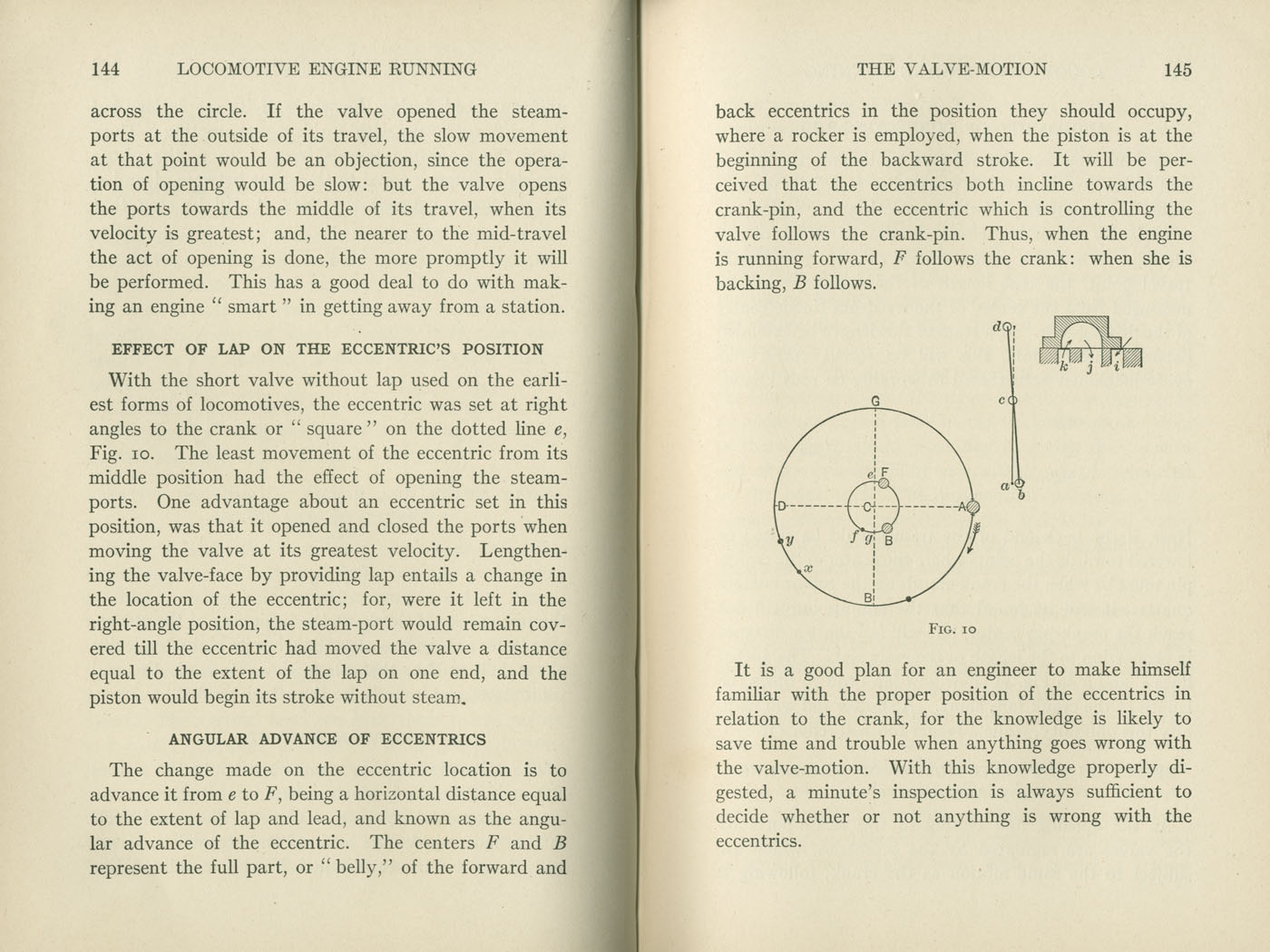 Locomotive Engine Running