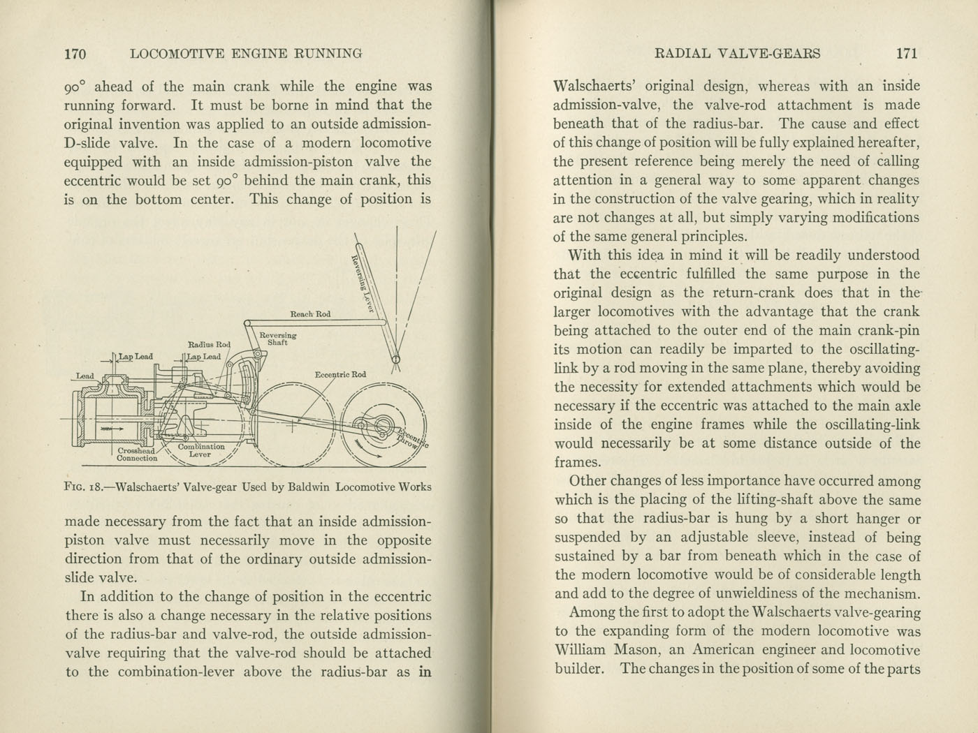 Locomotive Engine Running