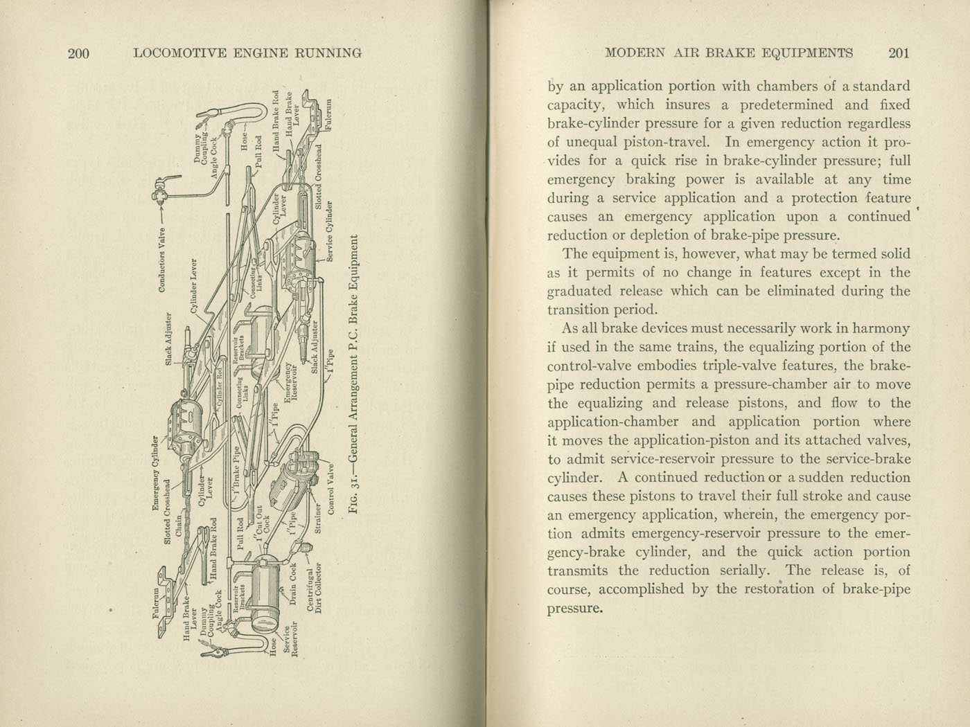 Locomotive Engine Running