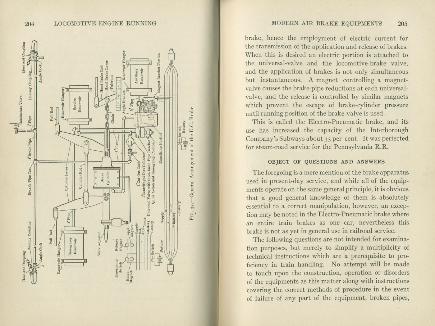 Locomotive Engine Running