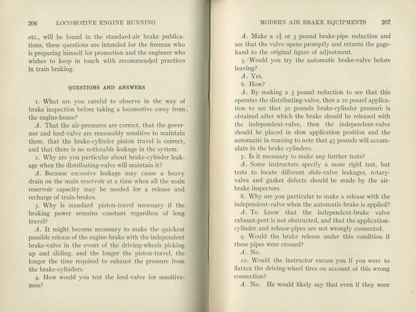 Locomotive Engine Running