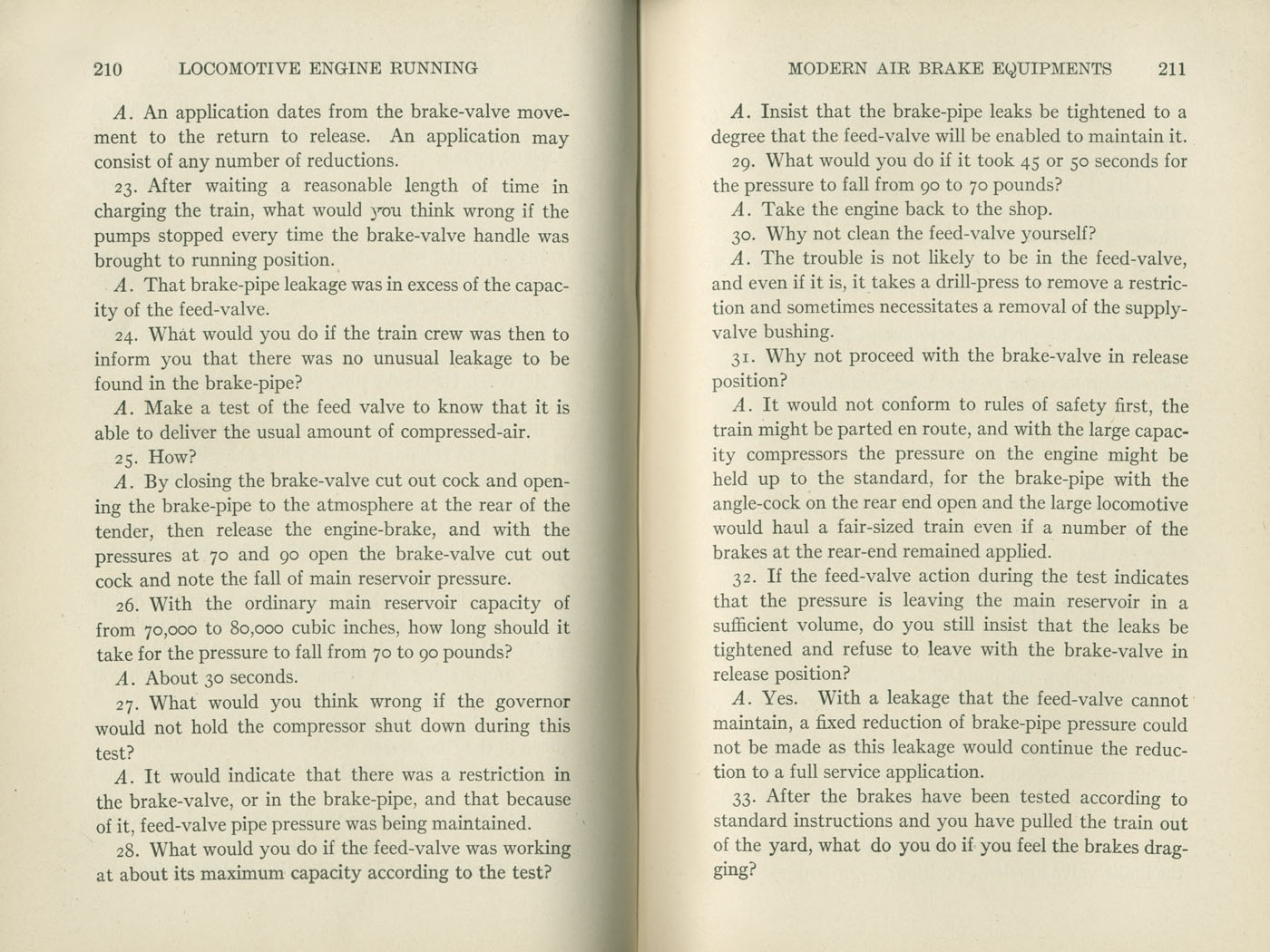 Locomotive Engine Running