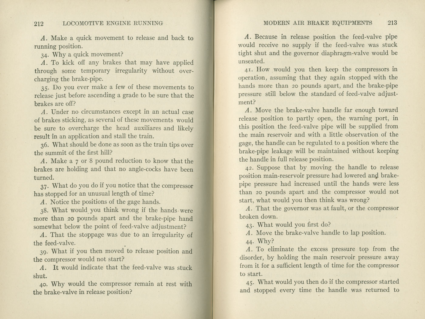 Locomotive Engine Running