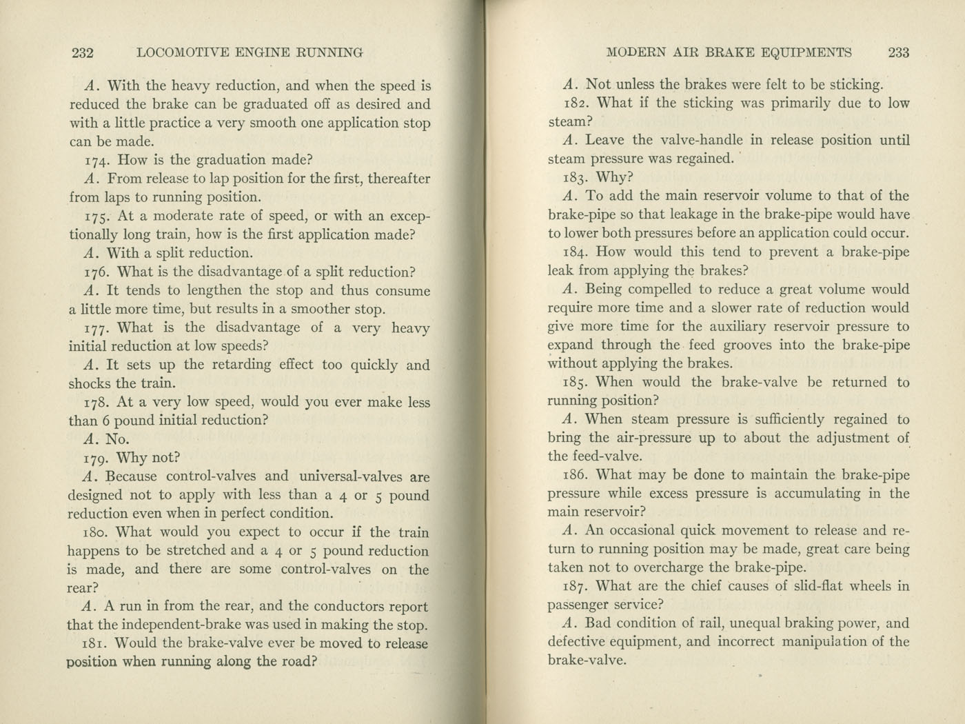 Locomotive Engine Running