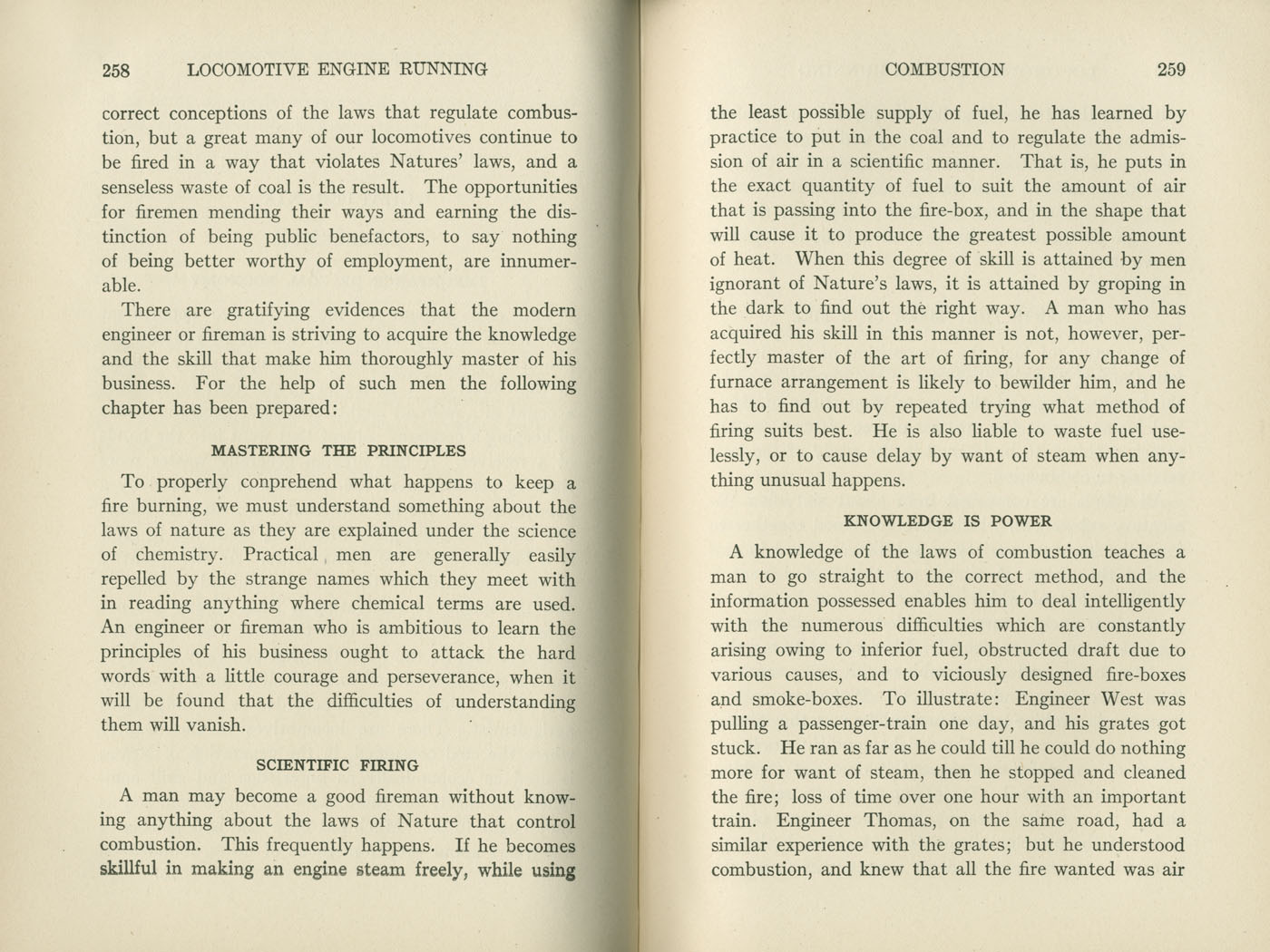 Locomotive Engine Running