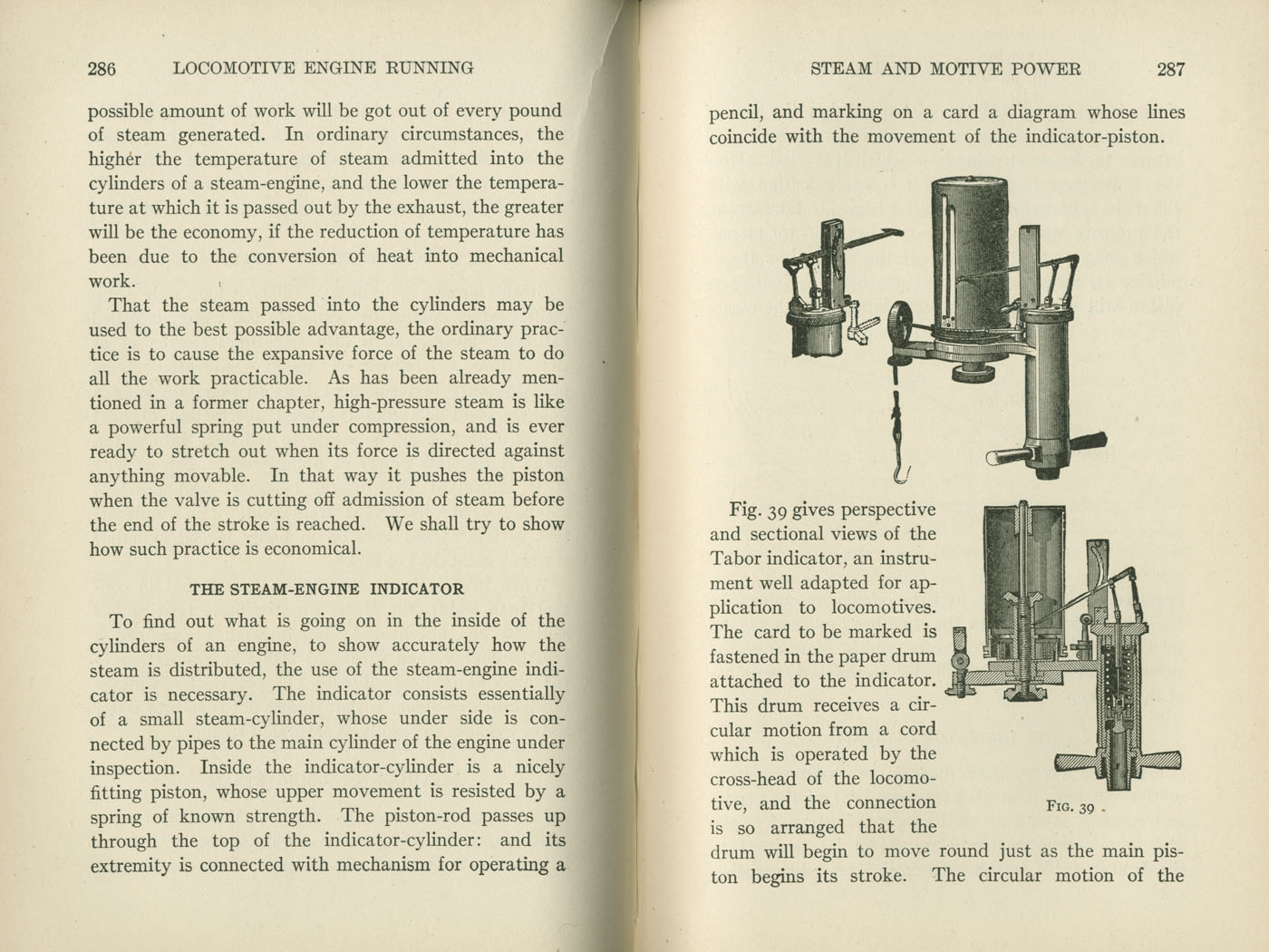Locomotive Engine Running