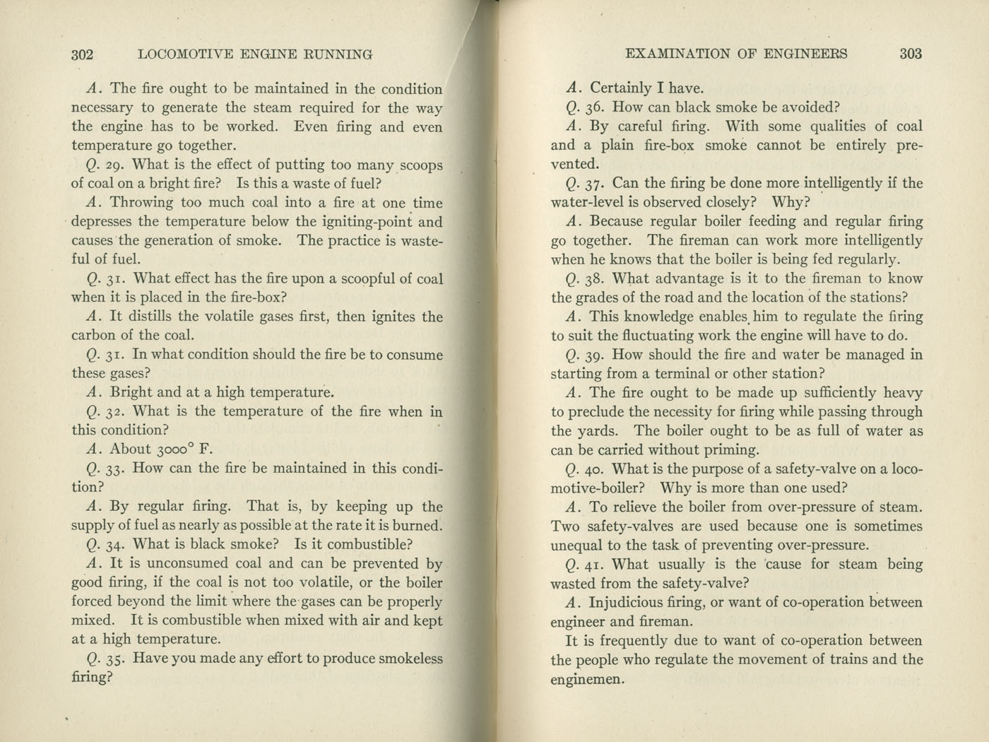 Locomotive Engine Running