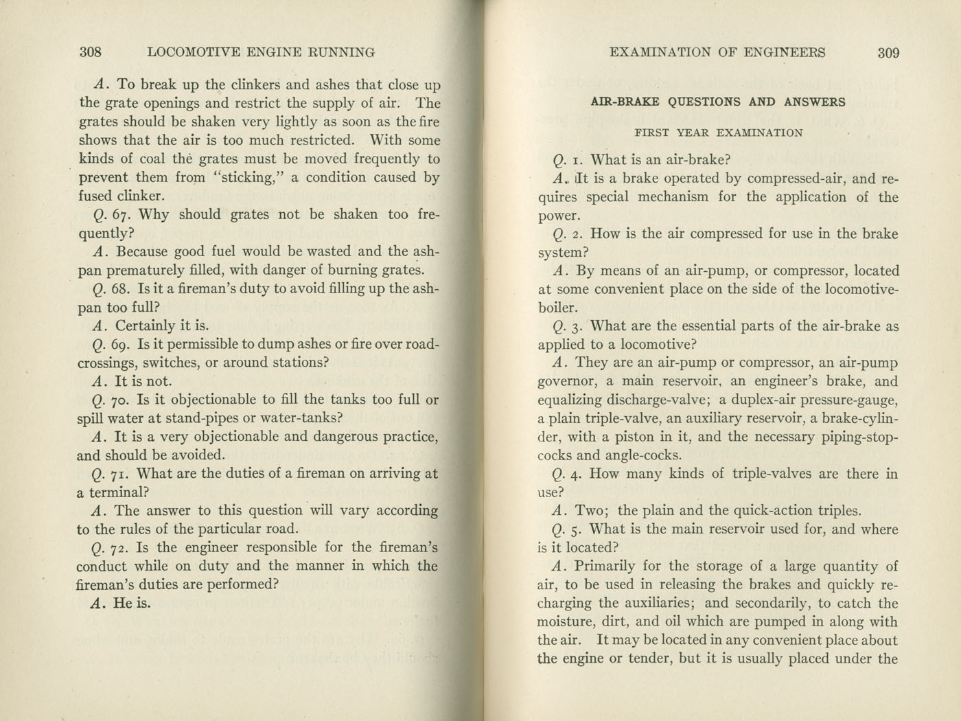 Locomotive Engine Running