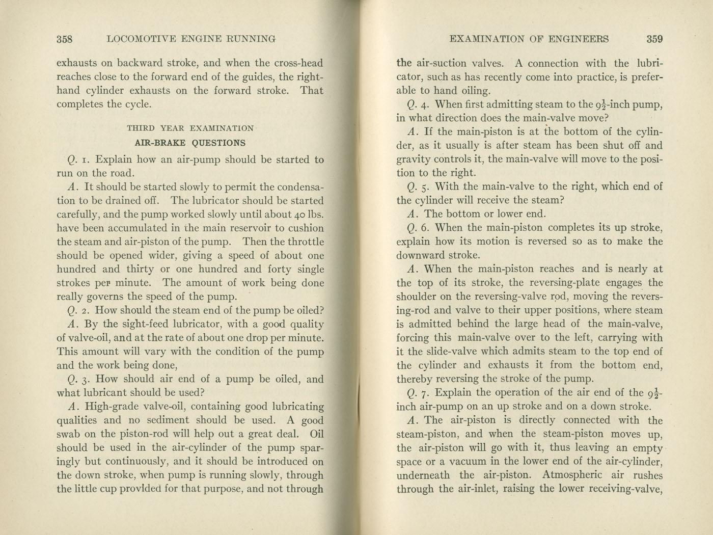 Locomotive Engine Running