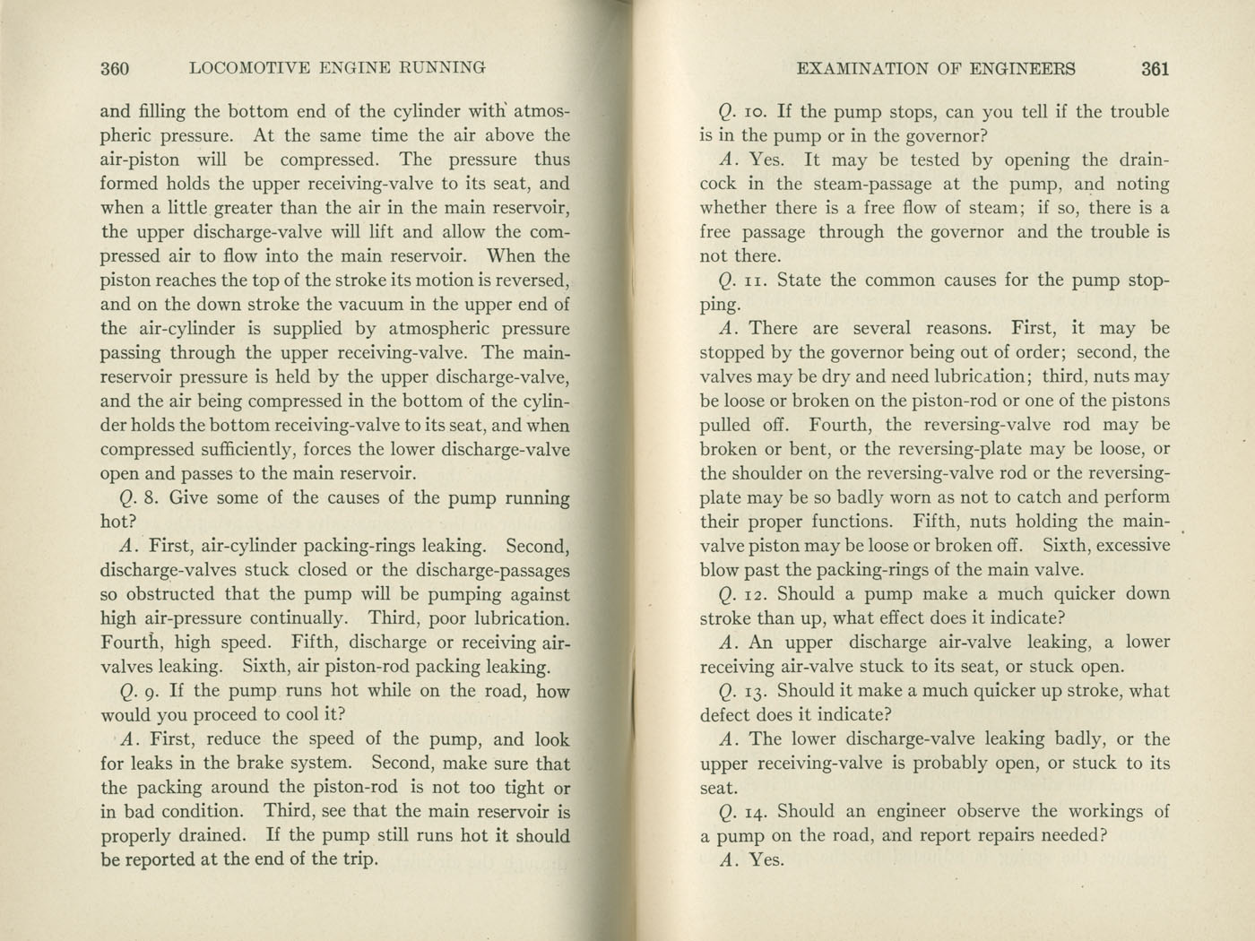 Locomotive Engine Running