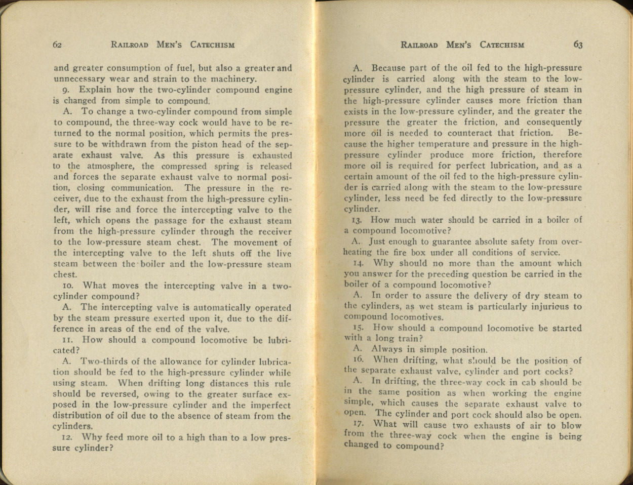 Railroad Men's Catechism