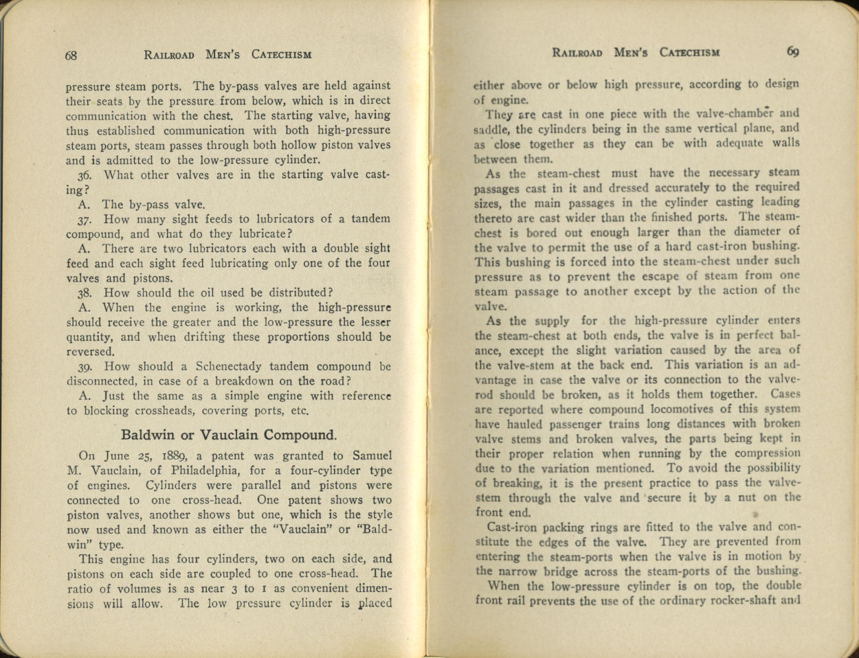 Railroad Men's Catechism